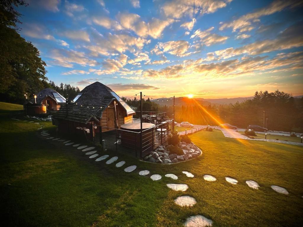 Osada Poli Koniakow - Panoramiczny Domek Nr 5 Z Prywatna Balia I Hydromasazem Dış mekan fotoğraf